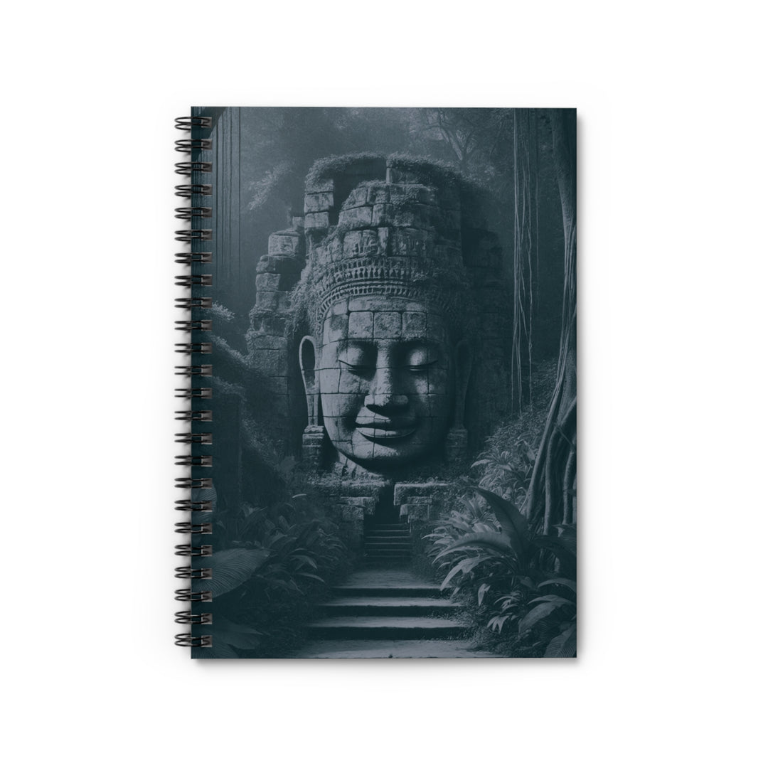 Discover the serene allure of our Mysterious Buddha Ruins Notebooks, exclusively at Zen Lotus Boutique. Each notebook features intricate artwork of ancient Buddha ruins hidden within lush, enigmatic jungles, capturing the essence of spiritual tranquility and historical mystery. Perfect for journaling, creative writing, or daily reflections, these notebooks are designed to inspire peace and mindfulness with every page. Explore our collection and bring a touch of ancient wisdom to your everyday life.