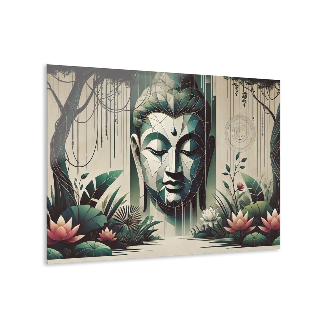 Mindful Spirit Wall Art Acrylic Print designed for mindfulness and modern elegance, perfect for creating a serene atmosphere.