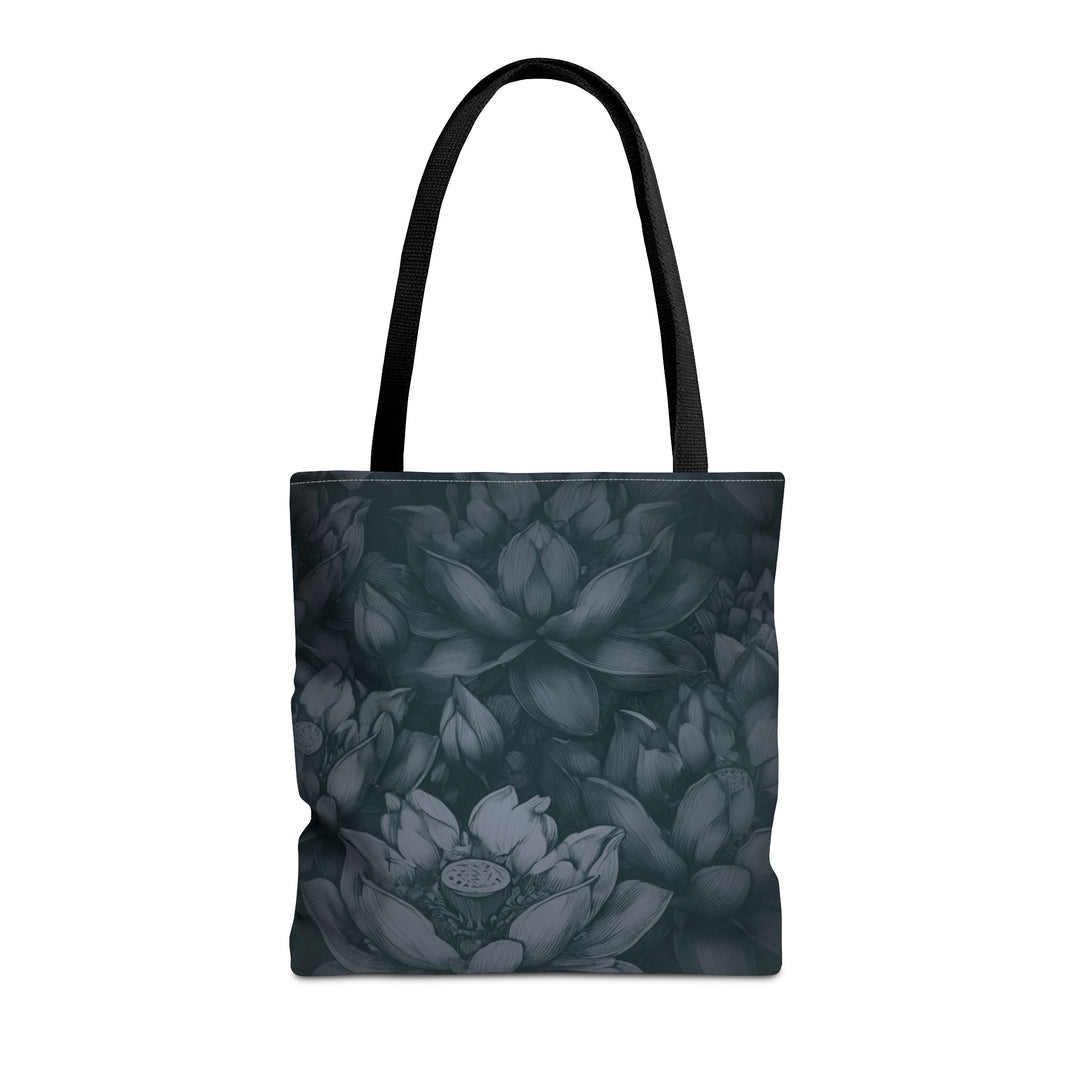 Peaceful Journey Tote Bag designed to bring tranquility and elegance to your daily routine.