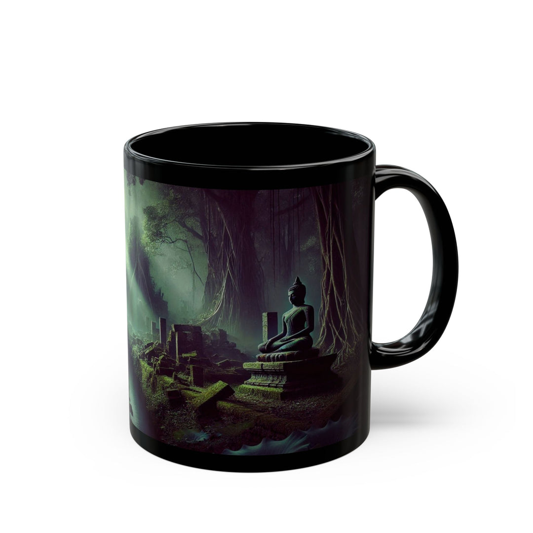 Peaceful Morning Mug with a serene design, perfect for setting a calming tone for your coffee or tea ritual.