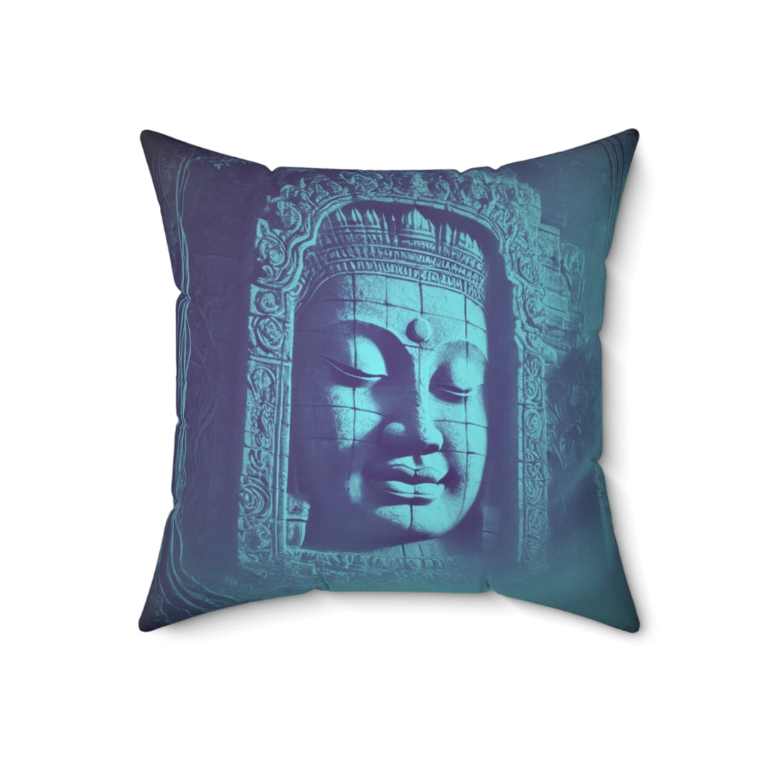 Peaceful Spirit Pillow offering serene elegance, perfect for adding calm and sophistication to your home decor.