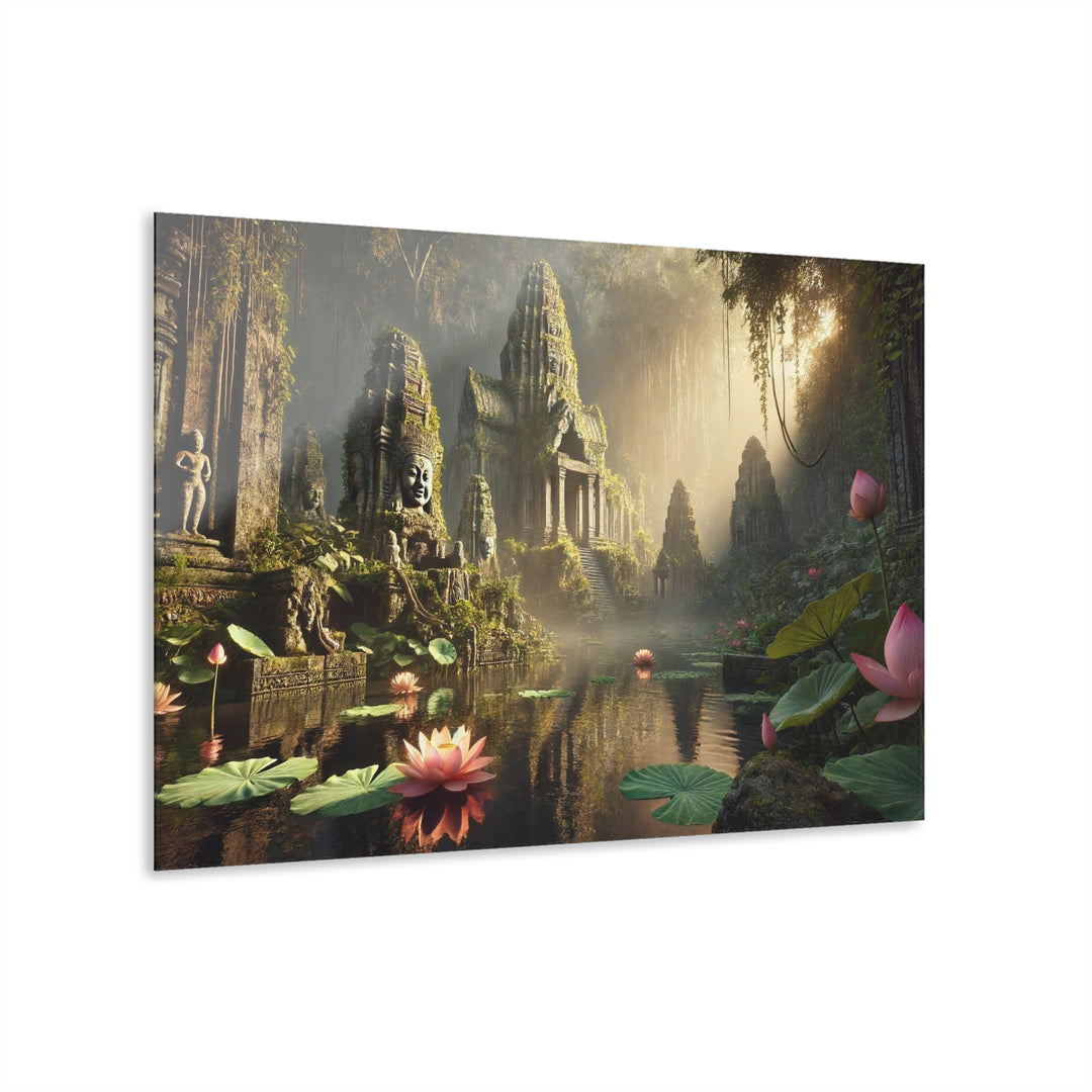 Peaceful Spirit Wall Art Acrylic Print designed for elegance and serenity, perfect for enhancing your living space.