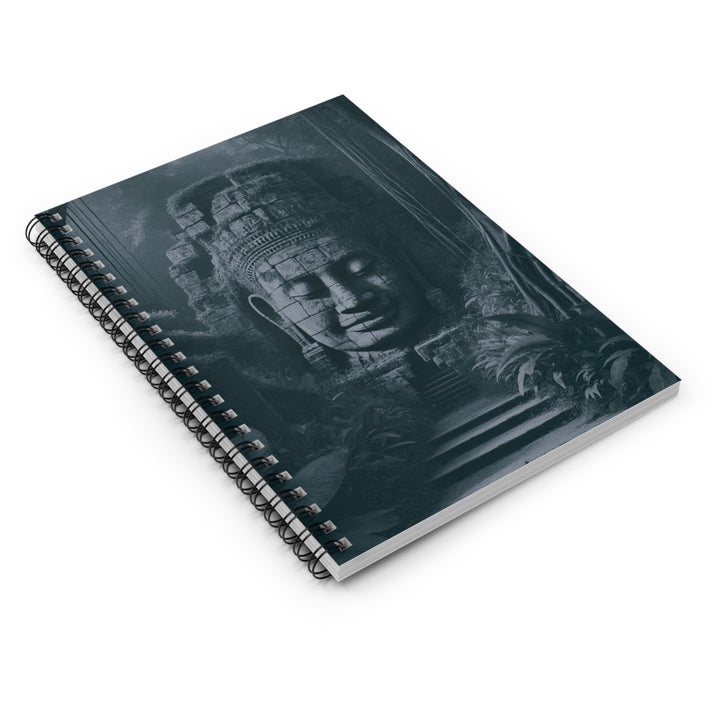 Sacred Lotus Notebook designed for reflections and creativity, perfect for supporting mindfulness and daily organization.