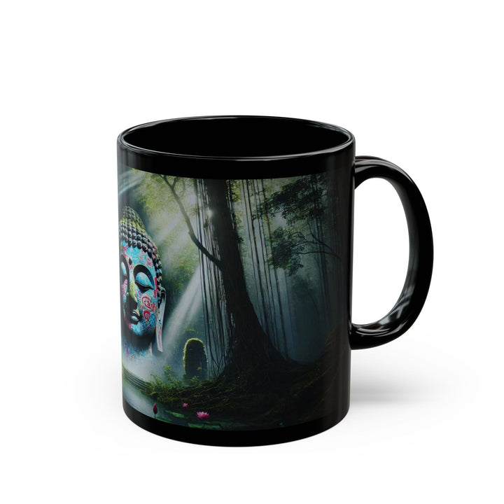 Sacred Ritual Mug, perfect for spiritual reflection and mindfulness, enhancing your daily coffee or tea rituals.