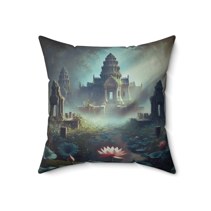 Sacred Ritual Pillow with spiritual designs, perfect for adding a serene and elegant touch to your home decor.