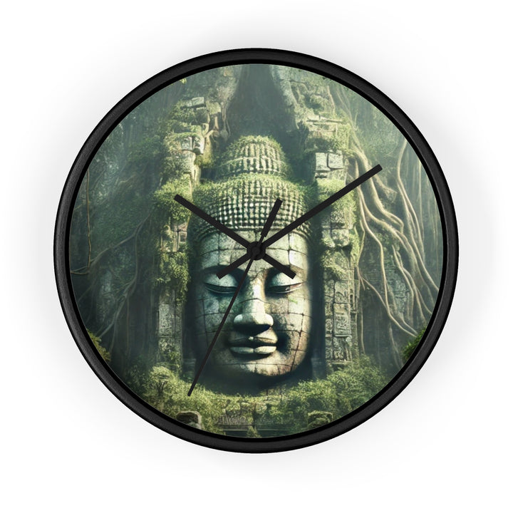 Sacred Ritual Wall Clock offering spiritual serenity and timeless elegance, perfect for creating a calming atmosphere.