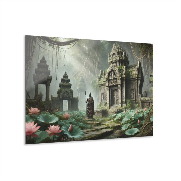 Sacred Symbols Journey Wall Art Acrylic Print offering spiritual elegance and artistic beauty, perfect for enhancing your living space.