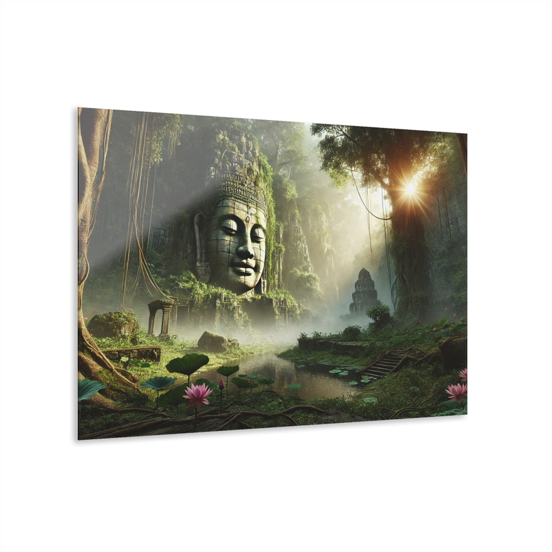 Serene Path Wall Art Acrylic Print offering modern elegance and serenity, perfect for creating a peaceful atmosphere.