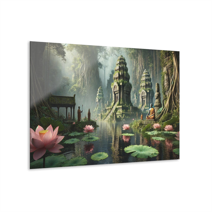 Serenity Wall Art Acrylic Print offering calm and modern elegance, perfect for adding tranquility to your home decor.