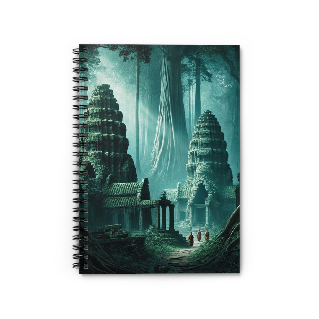 Discover the serene allure of our Mysterious Buddha Ruins Notebooks, exclusively at Zen Lotus Boutique. Each notebook features intricate artwork of ancient Buddha ruins hidden within lush, enigmatic jungles, capturing the essence of spiritual tranquility and historical mystery. Perfect for journaling, creative writing, or daily reflections, these notebooks are designed to inspire peace and mindfulness with every page. Explore our collection and bring a touch of ancient wisdom to your everyday life.