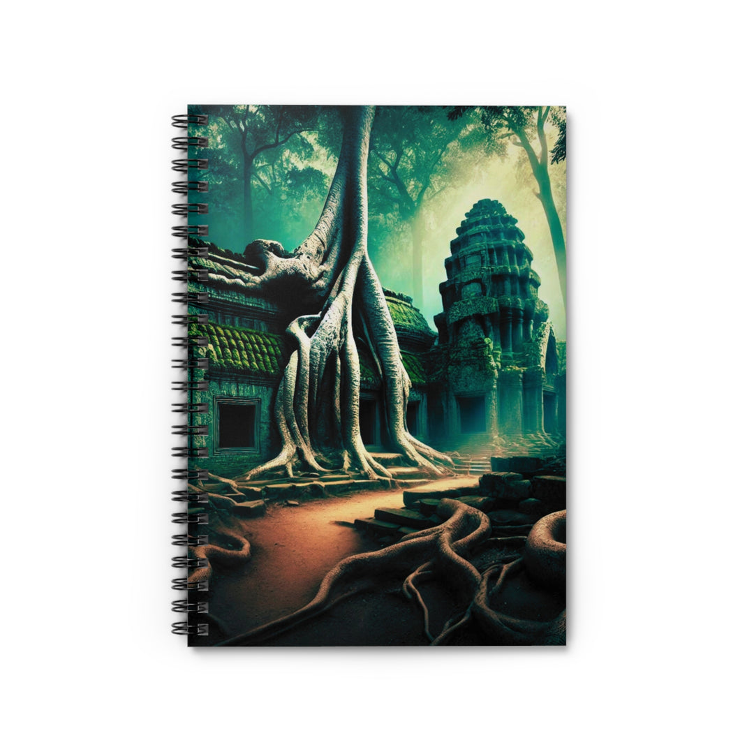 Discover the serene allure of our Mysterious Buddha Ruins Notebooks, exclusively at Zen Lotus Boutique. Each notebook features intricate artwork of ancient Buddha ruins hidden within lush, enigmatic jungles, capturing the essence of spiritual tranquility and historical mystery. Perfect for journaling, creative writing, or daily reflections, these notebooks are designed to inspire peace and mindfulness with every page. Explore our collection and bring a touch of ancient wisdom to your everyday life.