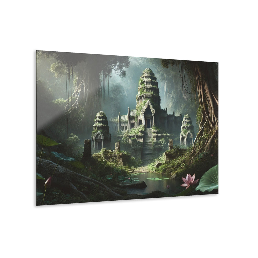 Tranquil Journey Wall Art Acrylic Print designed for serene elegance, perfect for enhancing your home with modern beauty.