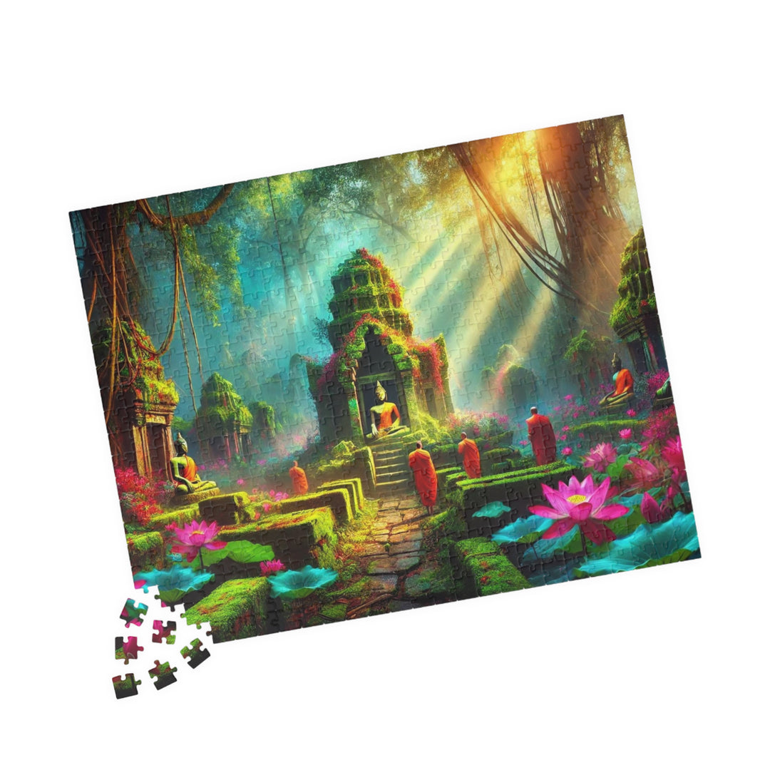 Tranquility Puzzle promoting peace and stress relief, ideal for gifting or personal relaxation.