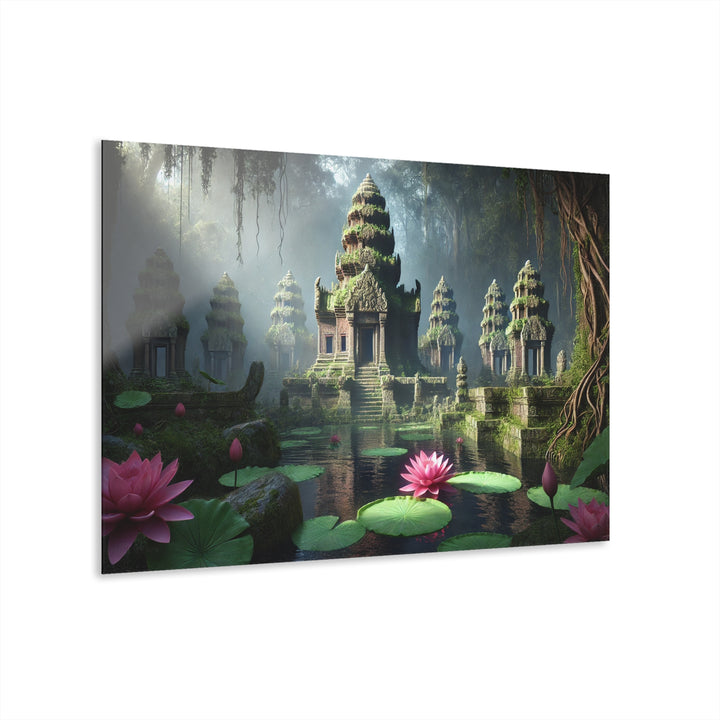 Tranquility Wall Art Acrylic Print offering modern elegance and calm, perfect for adding sophistication to your living space.