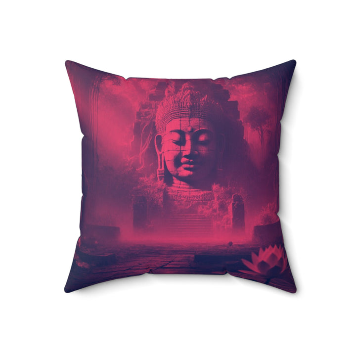 Zen Blessings Pillow designed for peaceful elegance, perfect for adding tranquility and style to your home.