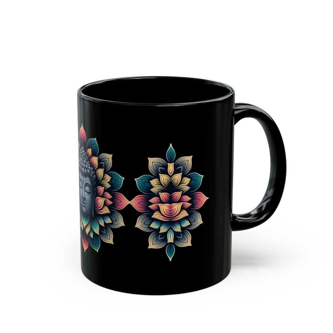 Zen Harmony Mug with elegant design, perfect for inspiring peace and balance during your coffee or tea routine.