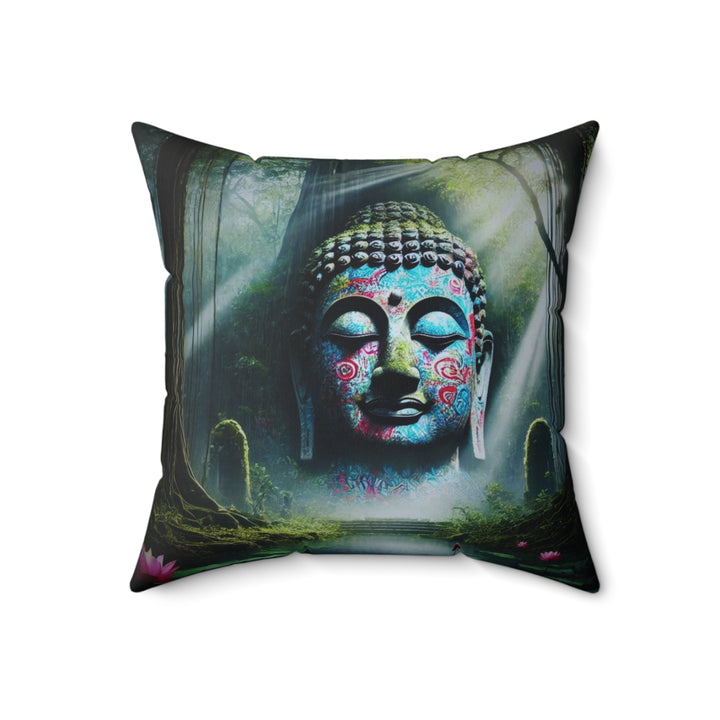 Zen Harmony Pillow designed to bring peaceful elegance and balance to your living space.