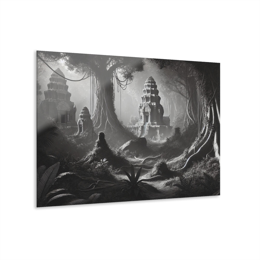 Zen Morning Wall Art Acrylic Print offering artistic calm and elegance, perfect for creating a peaceful atmosphere in your home.